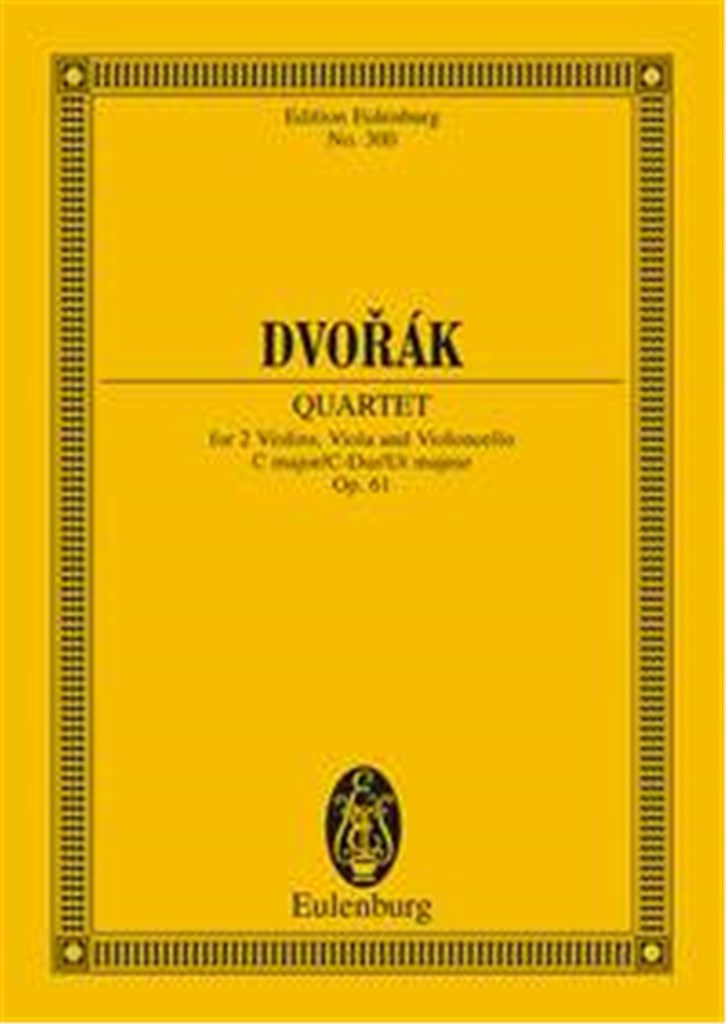 String Quartet C major op. 61 B 121